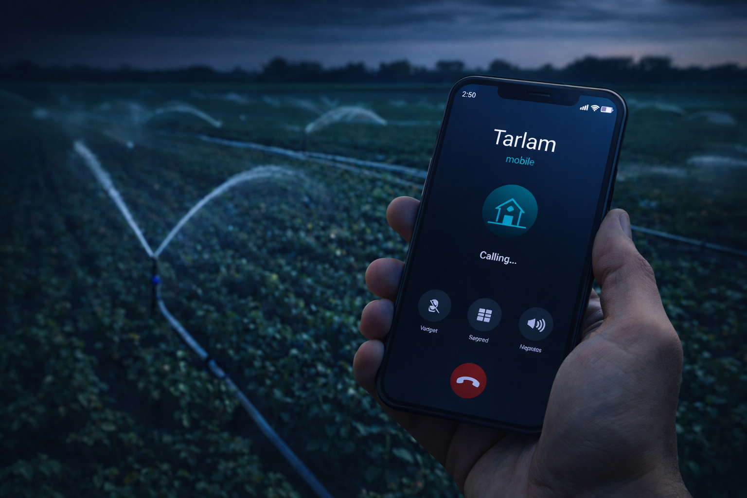 Telefon ile uzaktan sulama